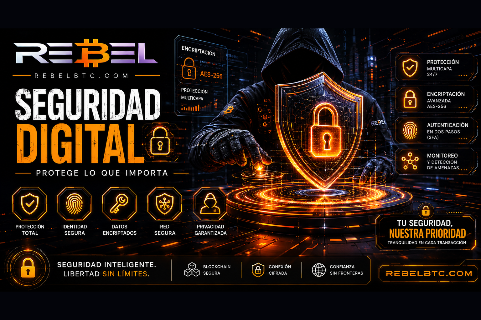 REBEL TopWallet — Seguridad Digital